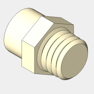 FlowGuard Gold Male Adapter