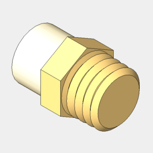 FlowGuard Gold Male Adapter